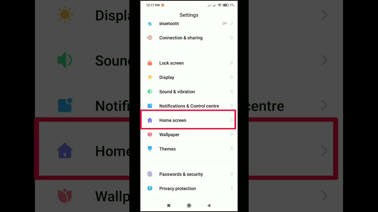 How To Lock Home Screen Layout in Redmi | #shorts #homescreen