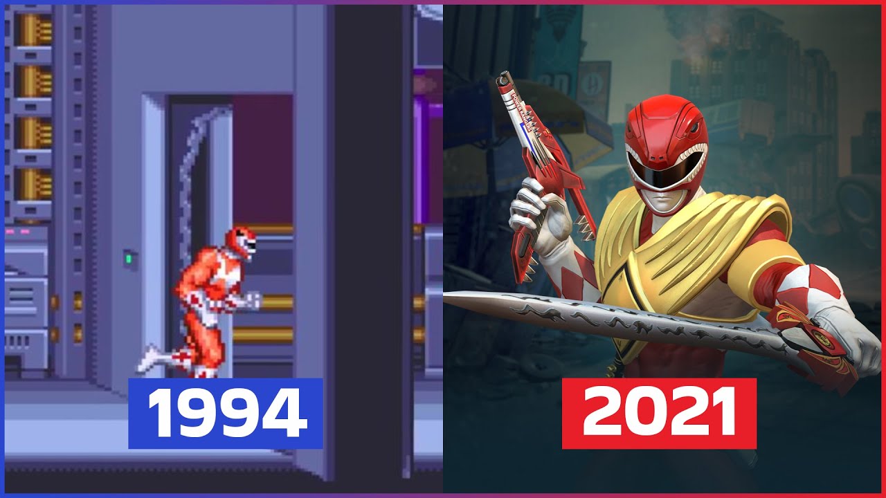Power Rangers Games All Platform 1994-2021