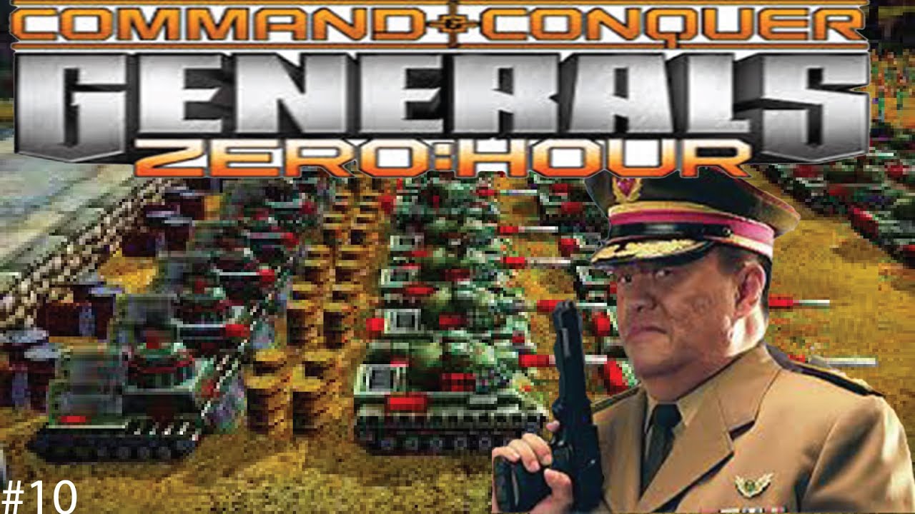 General Zero Hour /Gameplay 4vs4 / Hard Army / China Tank #10