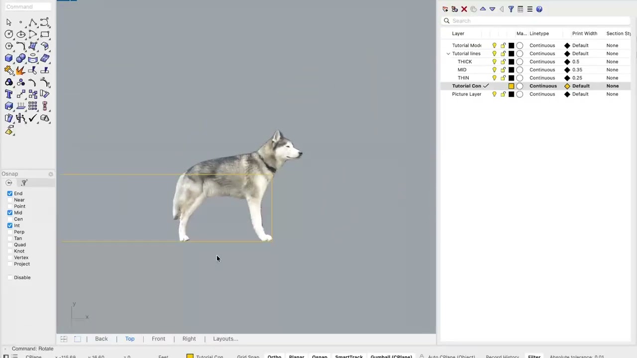 ARCH 132 / Rhino Processes / Placing, Scaling, & Trimming PNG Scale Figures