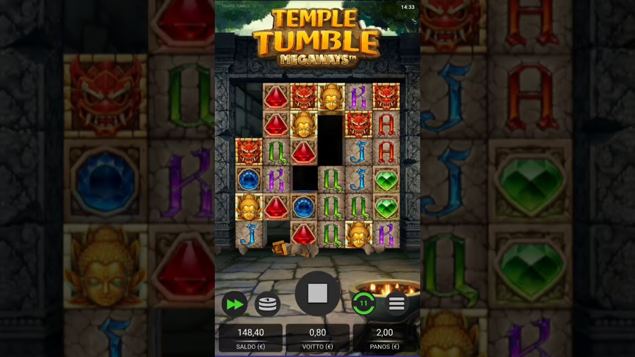 Big win from Temple Tumble Megaways!!
