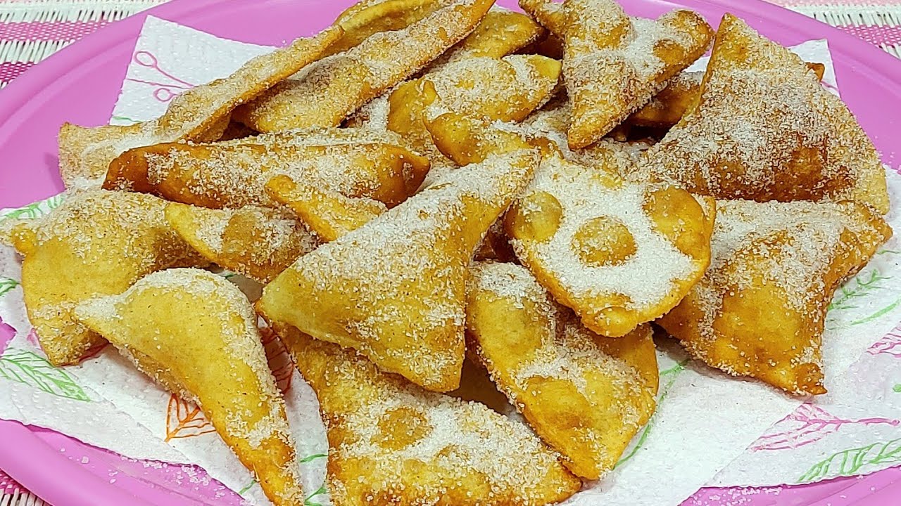 🎭 SI TIENES HARINA Y AGUA YA PUEDES HACER ESTOS DULCES RÁPIDOS DE CARNAVAL✌️ // BEATRIZ COCINA