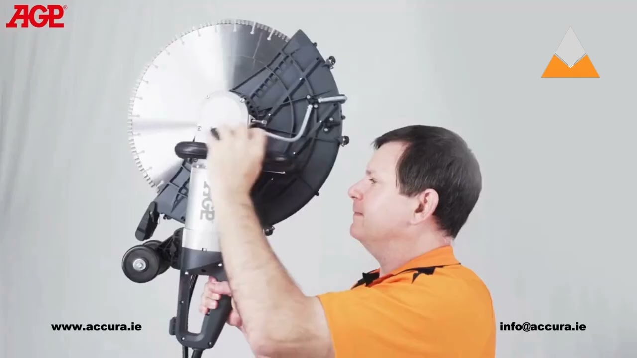 AGP C18 High Frequency Concrete Saw from Accura Diamond Tools