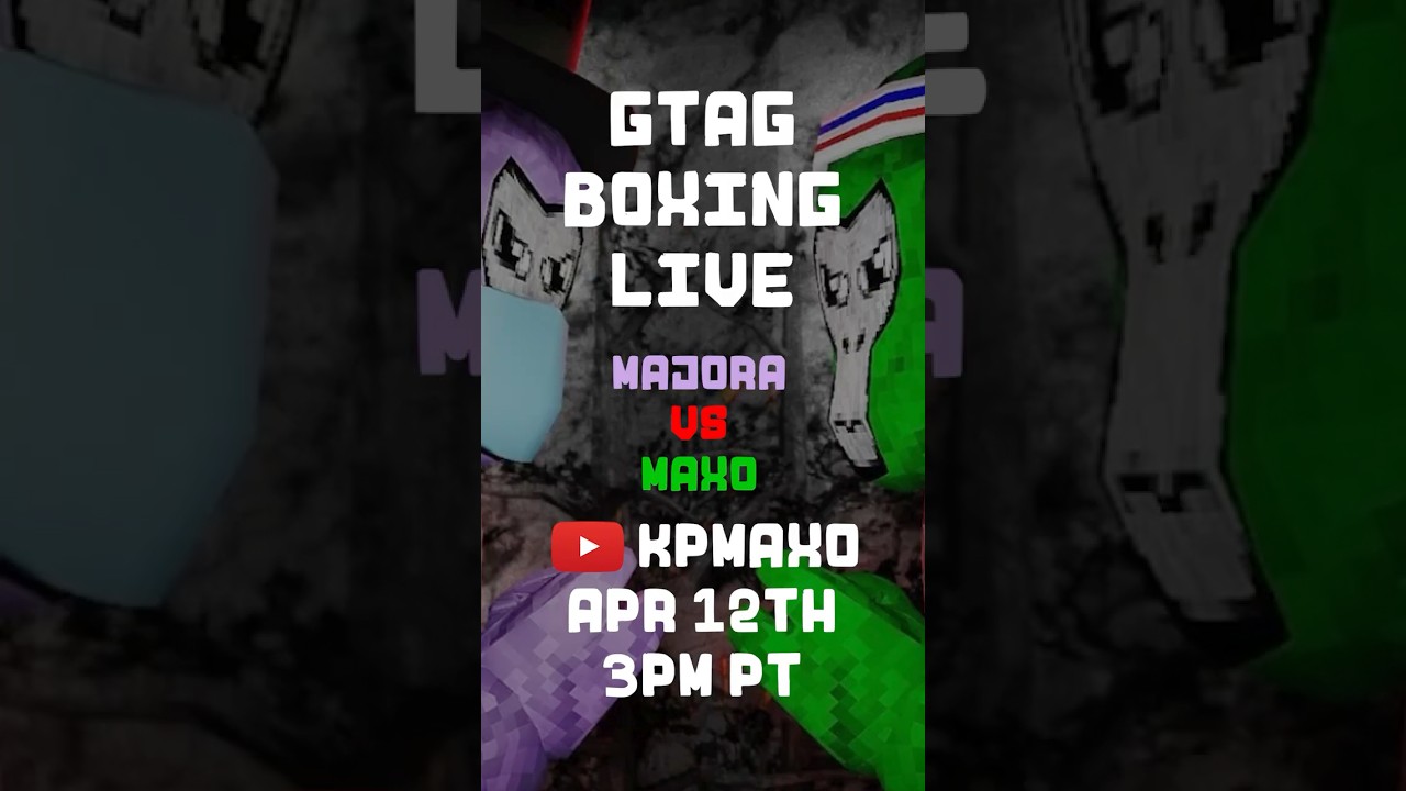 Gorilla Tag Boxing Live | Maxo vs Majora