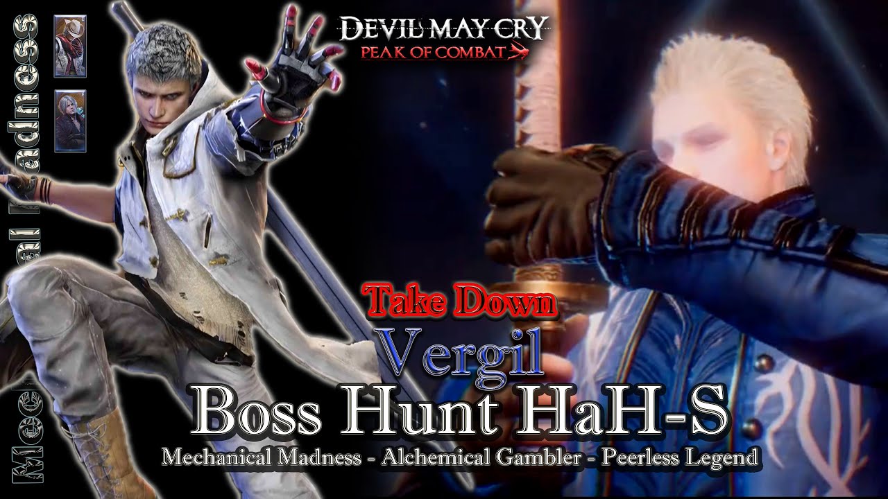 MM/AG/PL | Takedown Vergil | No Spam | Boss Hunt | Devil May Cry: Peak of Combat | ASIA