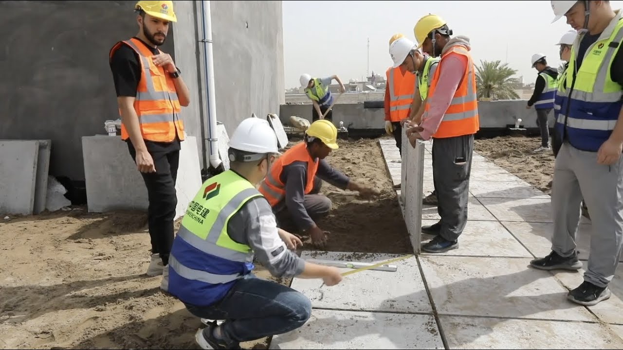 GLOBALink | Chinese company building schools in Iraq to help post-war reconstruction