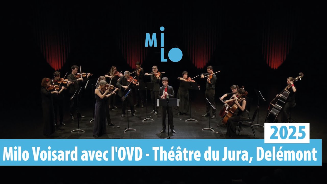 2025 - Milo Voisard avec l'OVD - Théâtre du Jura, Delémont