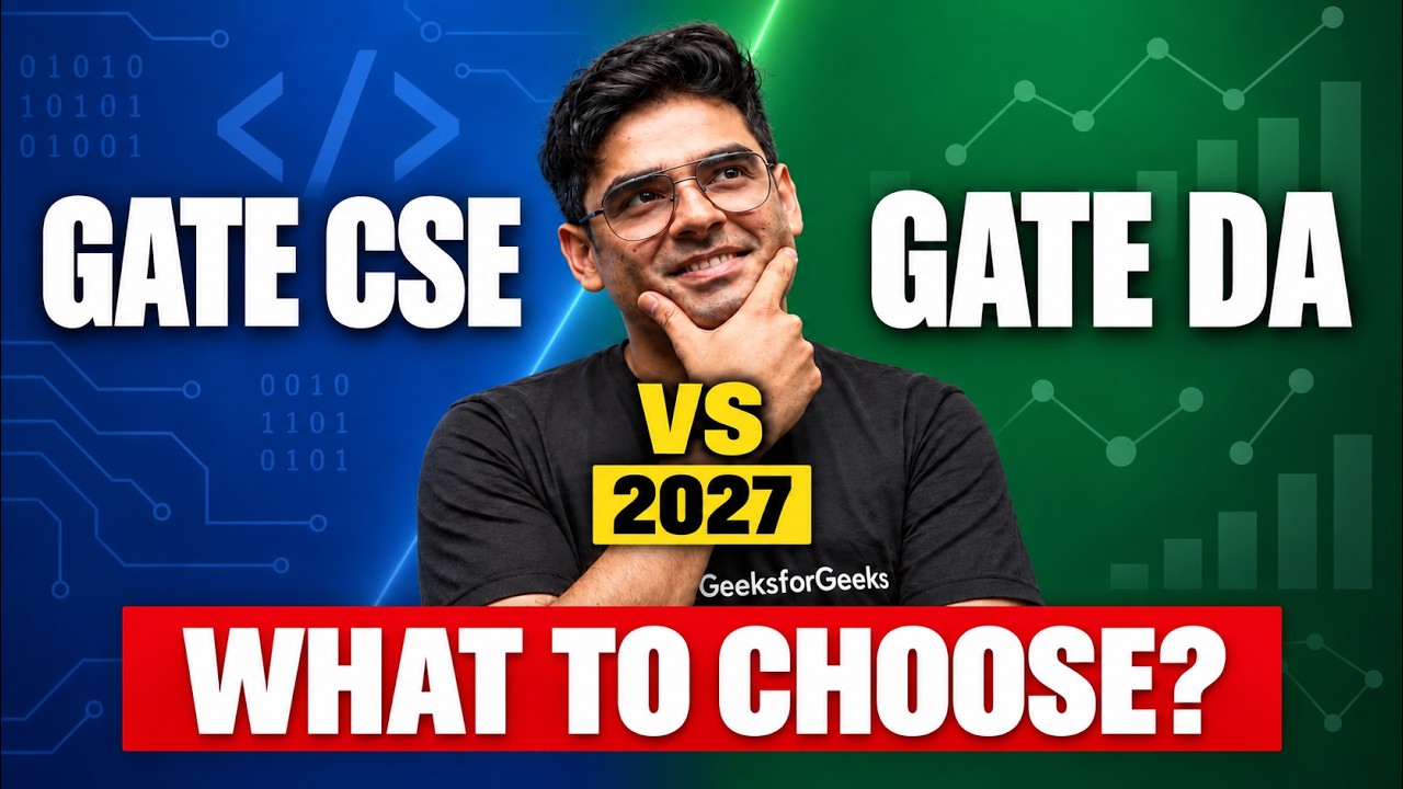 GATE 2027: CSE или DA 🔥 Что выбрать? Полное сравнение
