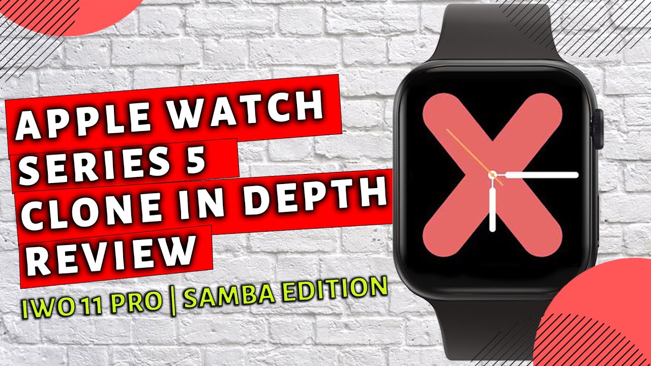 Apple Watch Series 5 Clone | IWO 11 Samba