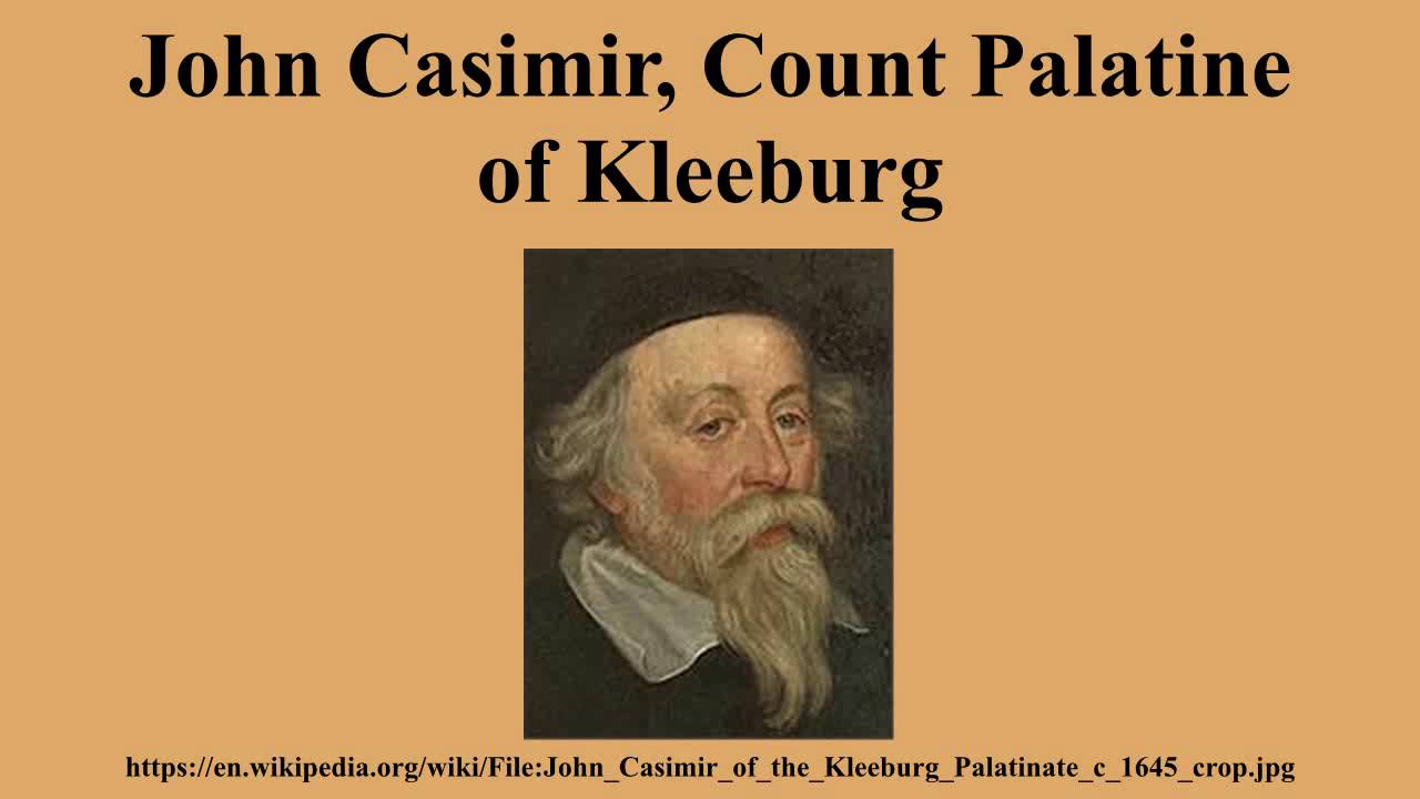 John Casimir, Count Palatine of Kleeburg