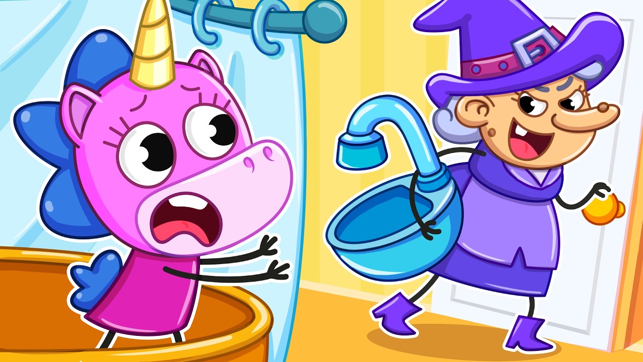 Where is the Water in the Bathroom?! | The Witch’s Trick & More Funny Kids Adventures | Teeny Mimi
