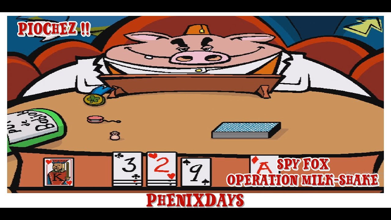 SPY FOX FR #3 : PIOCHEZ !!