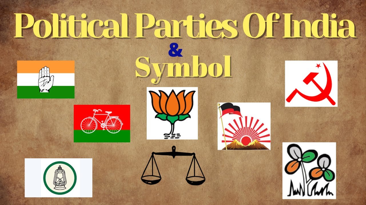Political Parties Of India and Their Symbols ||