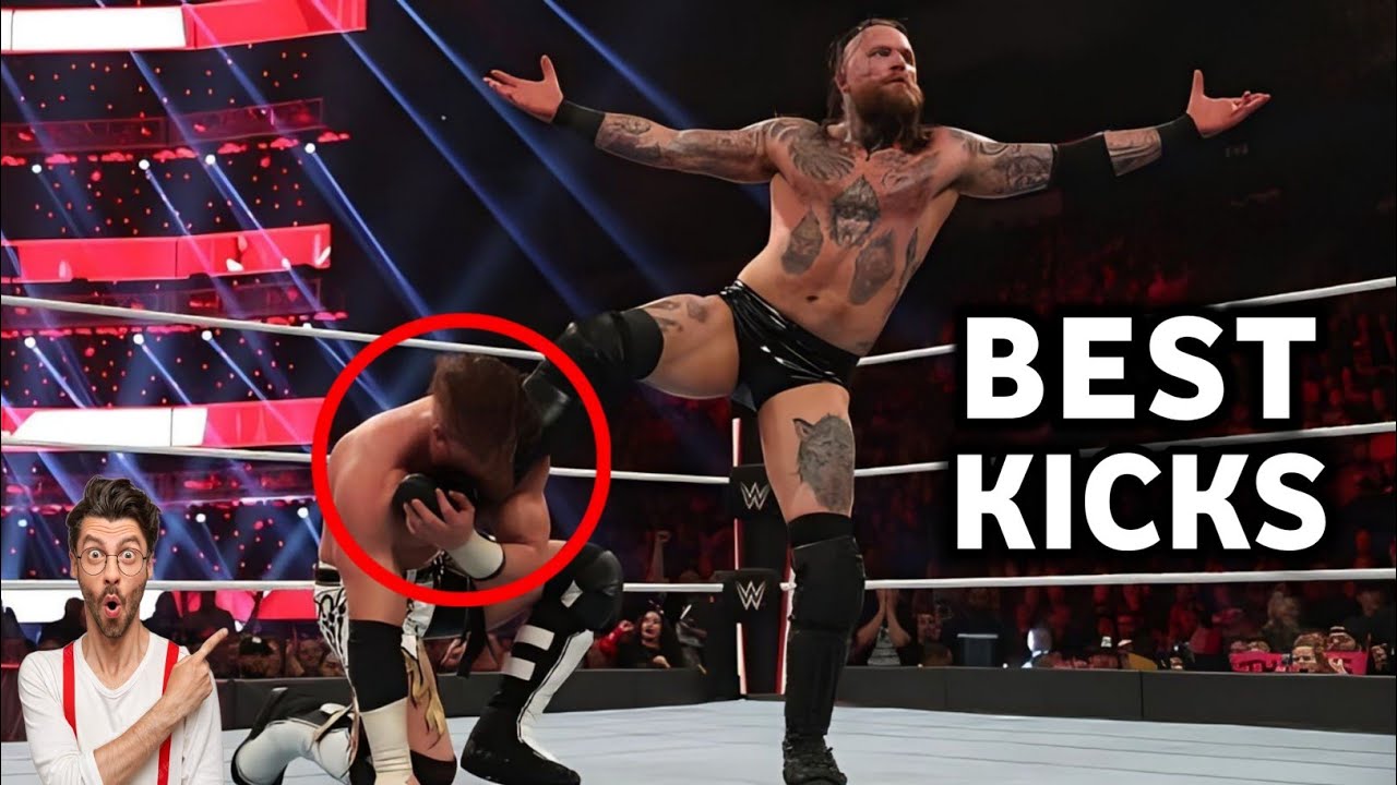Top 5 KICK Finishers In WWE | Wrestle Savage |