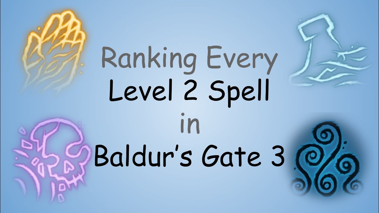 I Ranked Every Level 2 Spell in Baldur's Gate 3