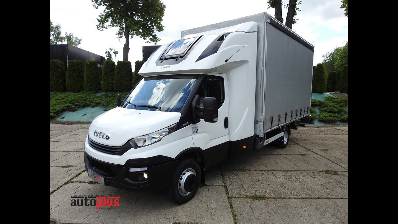 IVECO DAILY 72C18 WINDA PLANDEKA 12 PALET WEBASTO KLIMA 6262 AUTO-PLUS.COM.PL TEL. +48 607 888 556