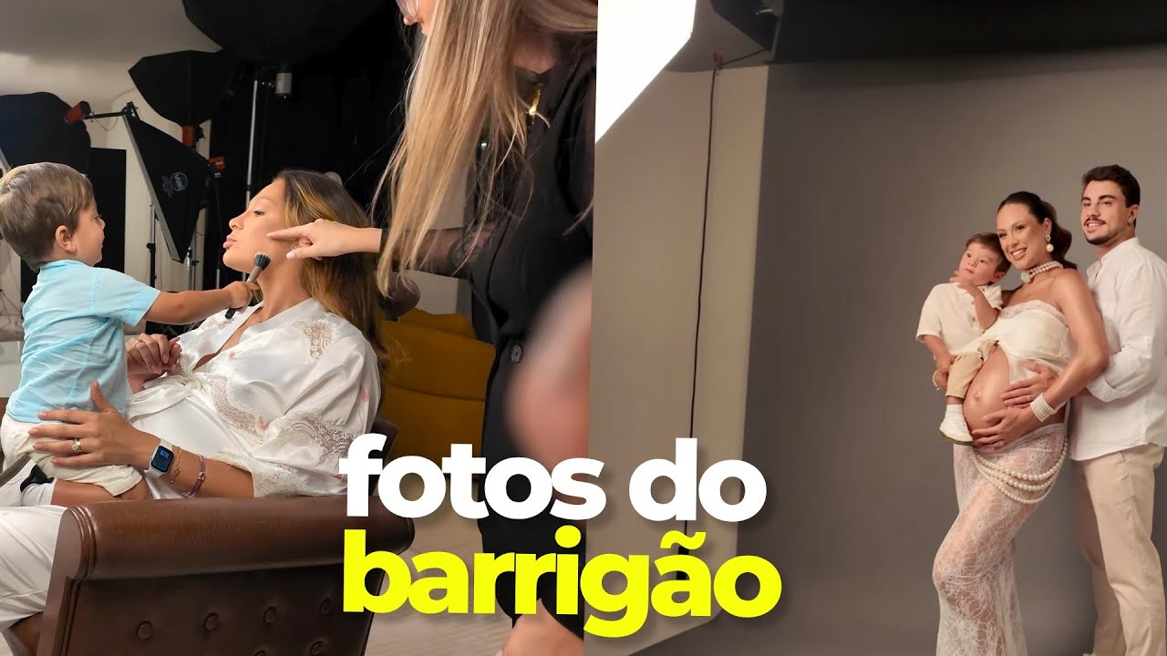 MEU ENSAIO DE GESTANTE pela SEGUNDA vez 🥹😍