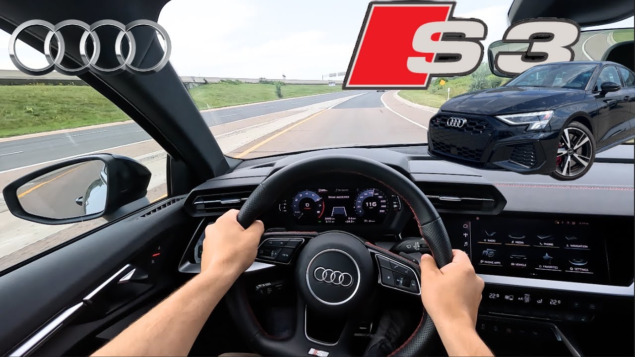 Виртуальный тест-драйв Audi S3 2023: ощутите мощь и точность