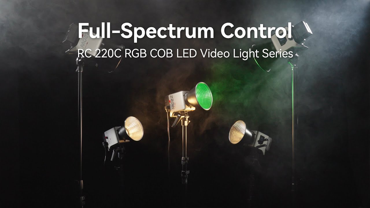 🌈 Full-Spectrum Control | #INTRODUCING RC 220C RGB COB LED Video Light Series