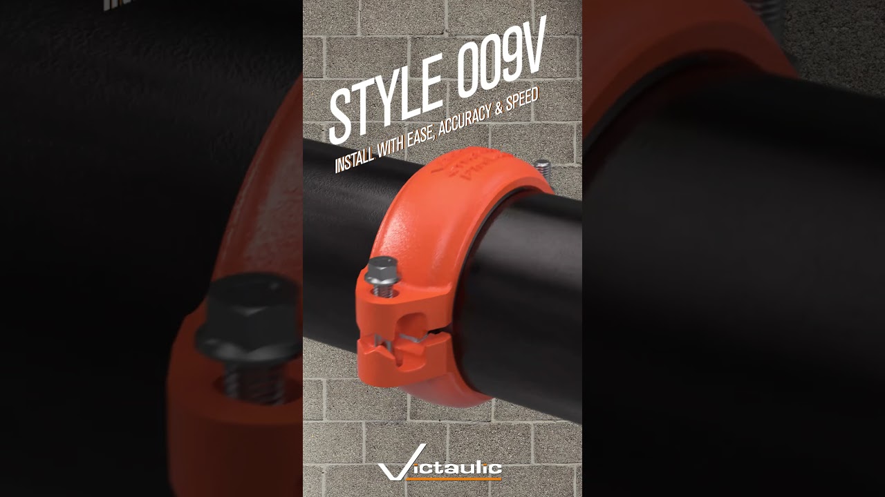 Style 009V Allows For One-Touch Tightening & Easy One-Hand Assembly