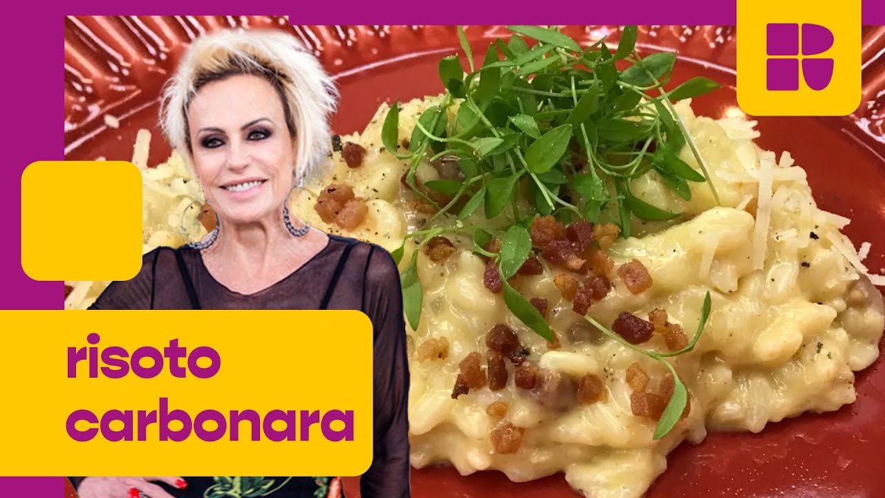 Risoto carbonara! | Ana Maria Braga | Mais Você