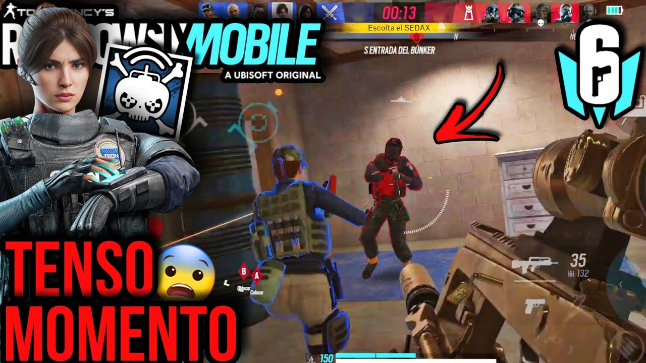 CUALQUIER ERROR puede ser FATAL! 😨😬 Rainbow Six Mobile R6M 