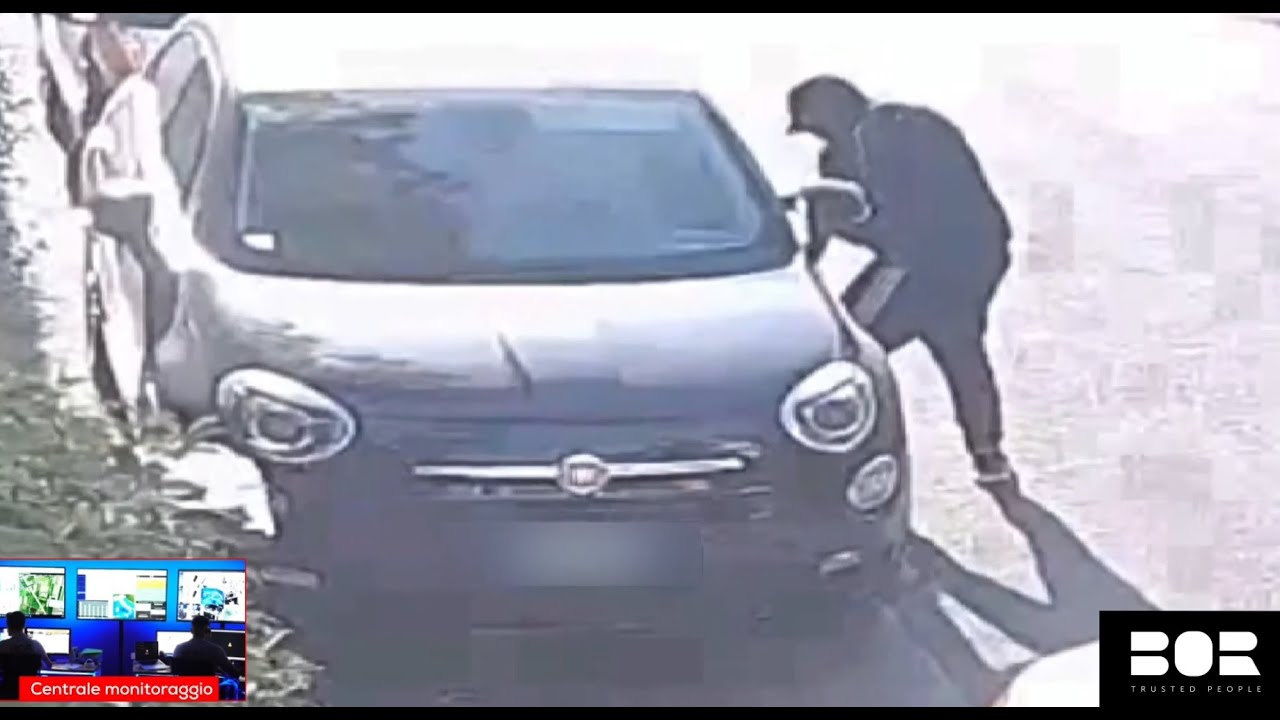 Furto d'auto dissuaso dai Guardiani Virtuali BOR presso l'esterno di una villa di Aversa (CE)