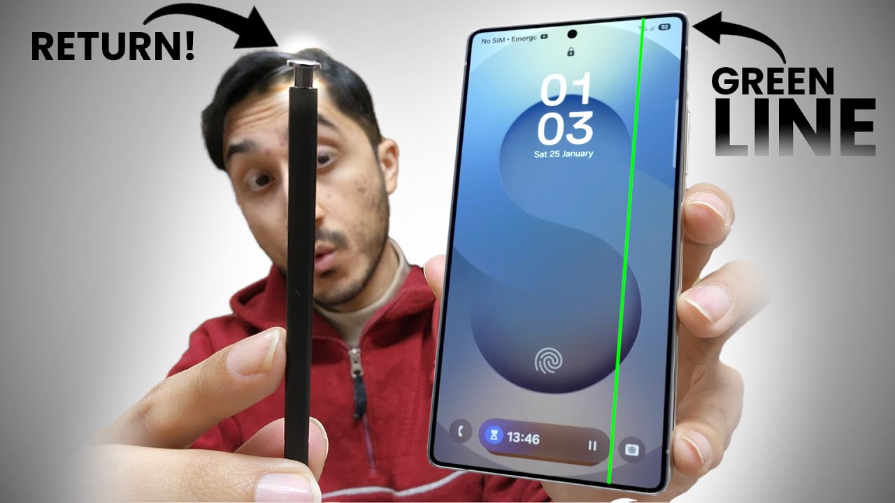 Samsung S25 Ultra - Bluetooth SPEN can MAKE A RETURN! (GREEN LINE ISSUE AGAIN?)