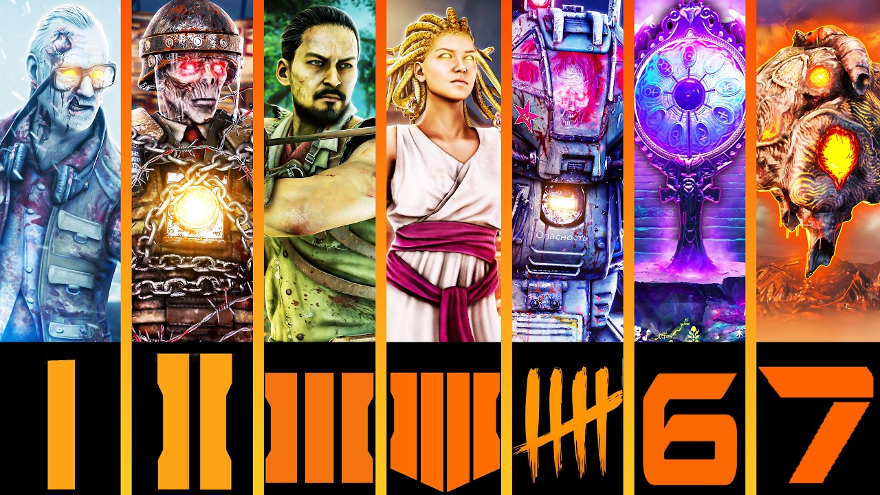 ⭐ALL ZOMBIES DLC2 EASTER EGGS⭐SUPER EE SPEEDRUN!⭐Call of Duty Black Ops 1/2/3/4/5/6/7 Zombies⭐