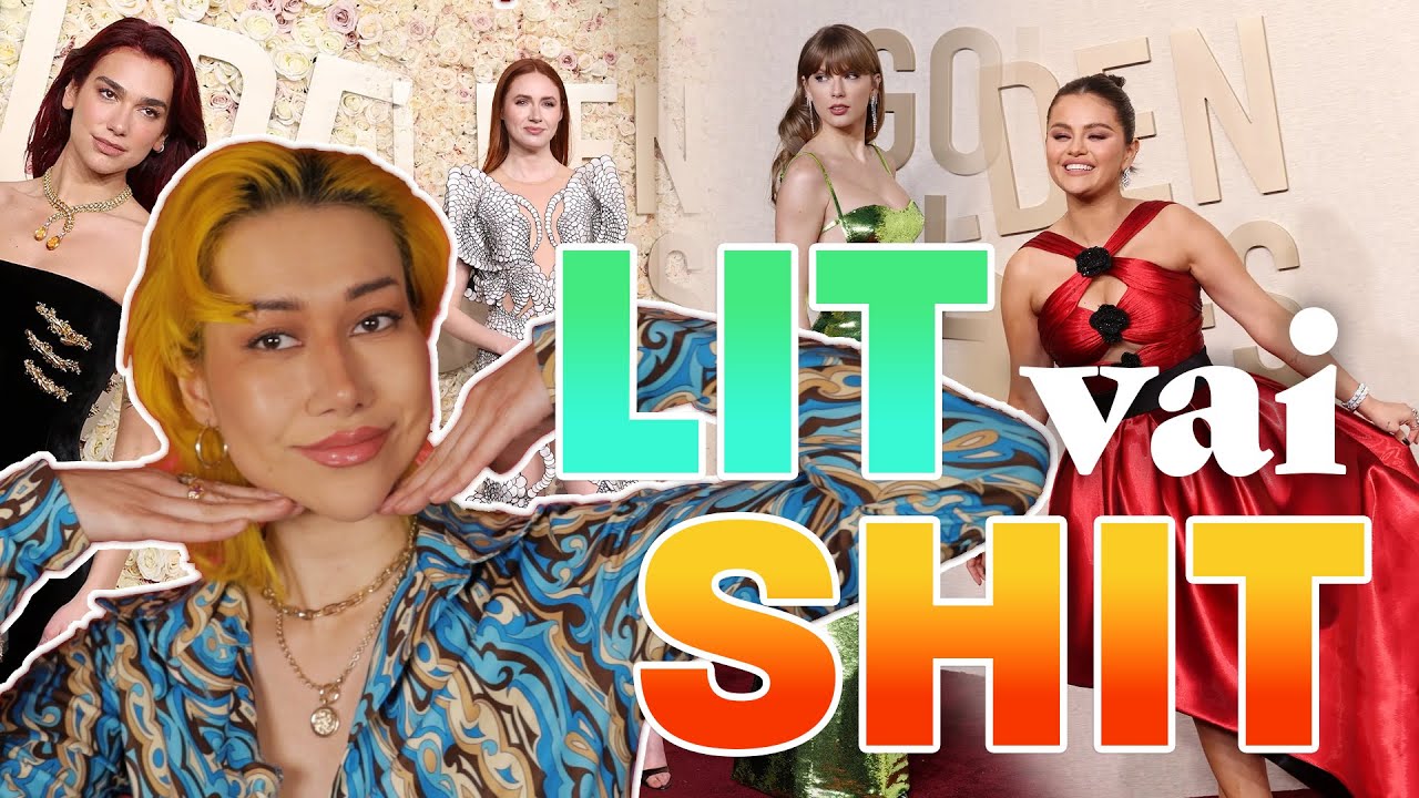 Arvostellaan GOLDEN GLOBES 2024 -asuja ✨ LIT vai SH*T