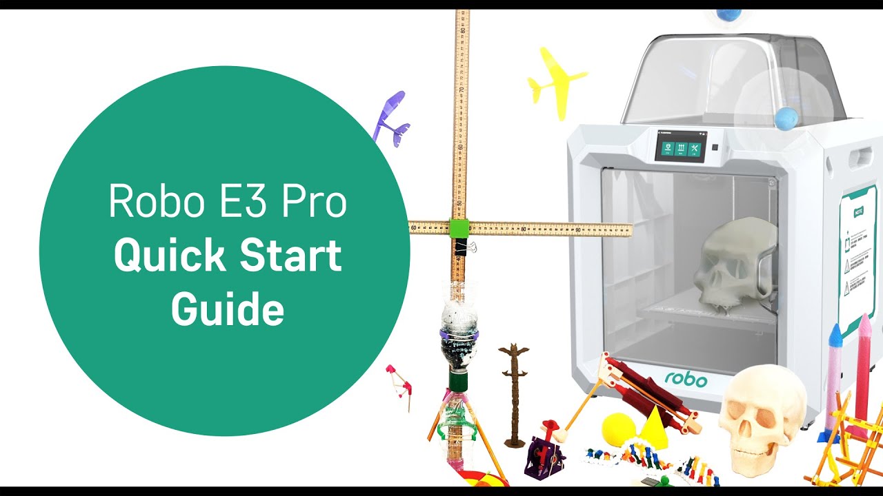 Robo E3 Pro Quick Start Guide/Unboxing