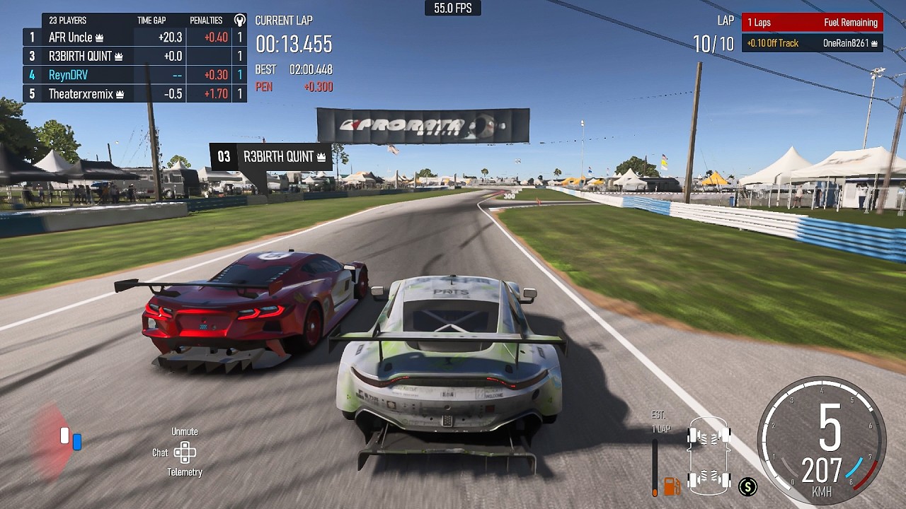 Intense Podium Fight at Sebring with the Aston Martin Vantage GTE (Forza Motorsport)