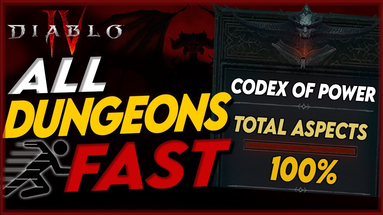 How to Complete Codex Of Power Fast in Diablo 4 (All Aspects + Renown)