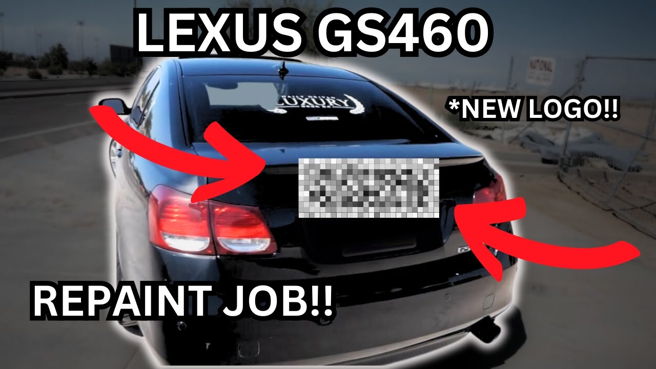 V8 Lexus GS460 - Repaint & NEW LOGO *AMAZING!!