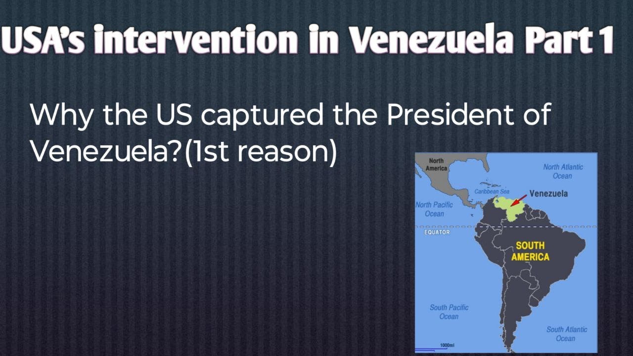 US Intervention in Venezuela Part 1