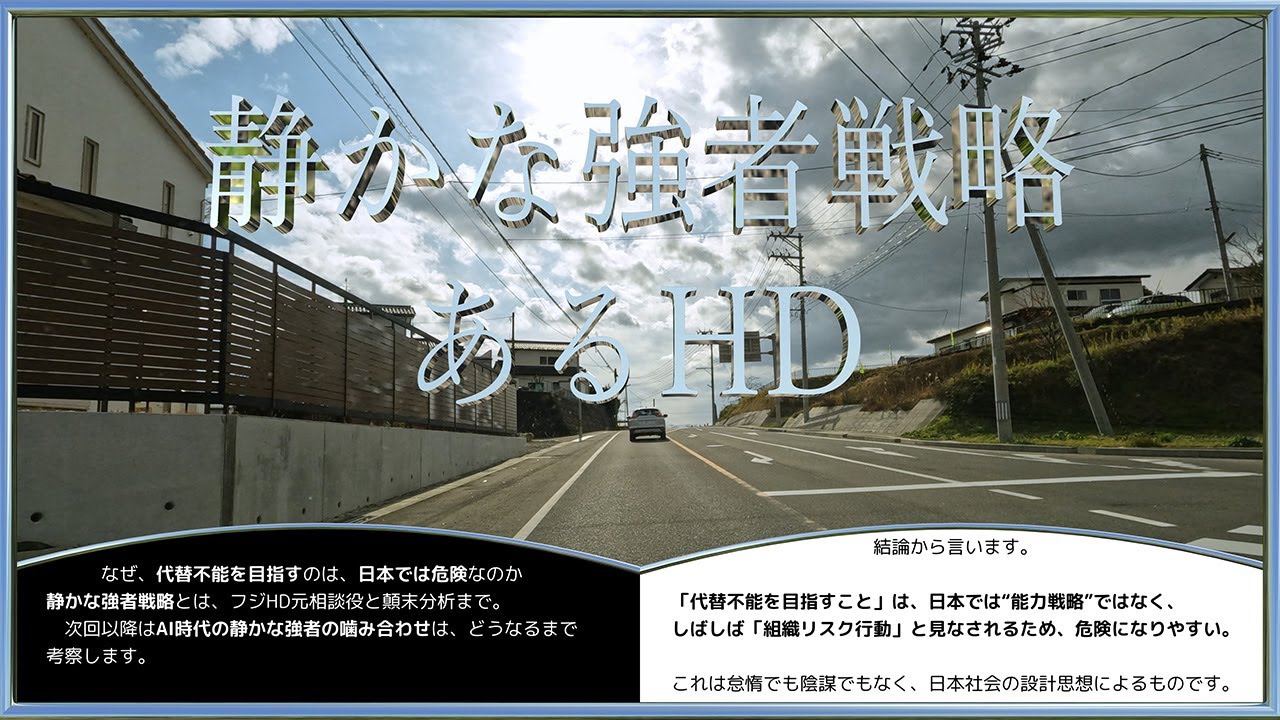 静かな強者戦略　あるHD