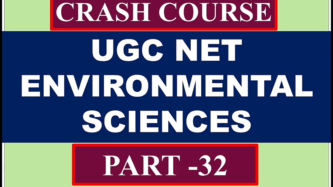 UGC NET ENVIRONMENTAL SCIENCES| CRASH COURSE | PREVIOUS YEARS SOLVED QUESTIONS PAPERS