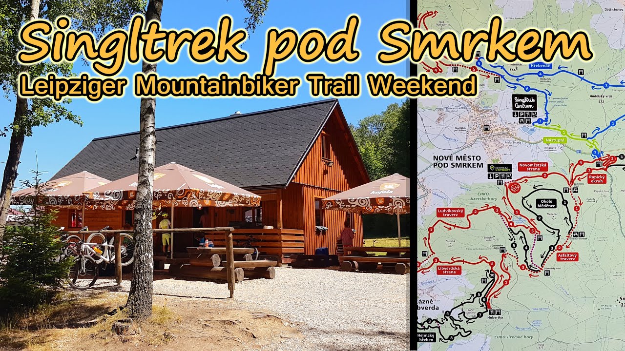 Leipziger Mountainbiker: Singltrek pod Smrkem MTB Trail Weekend