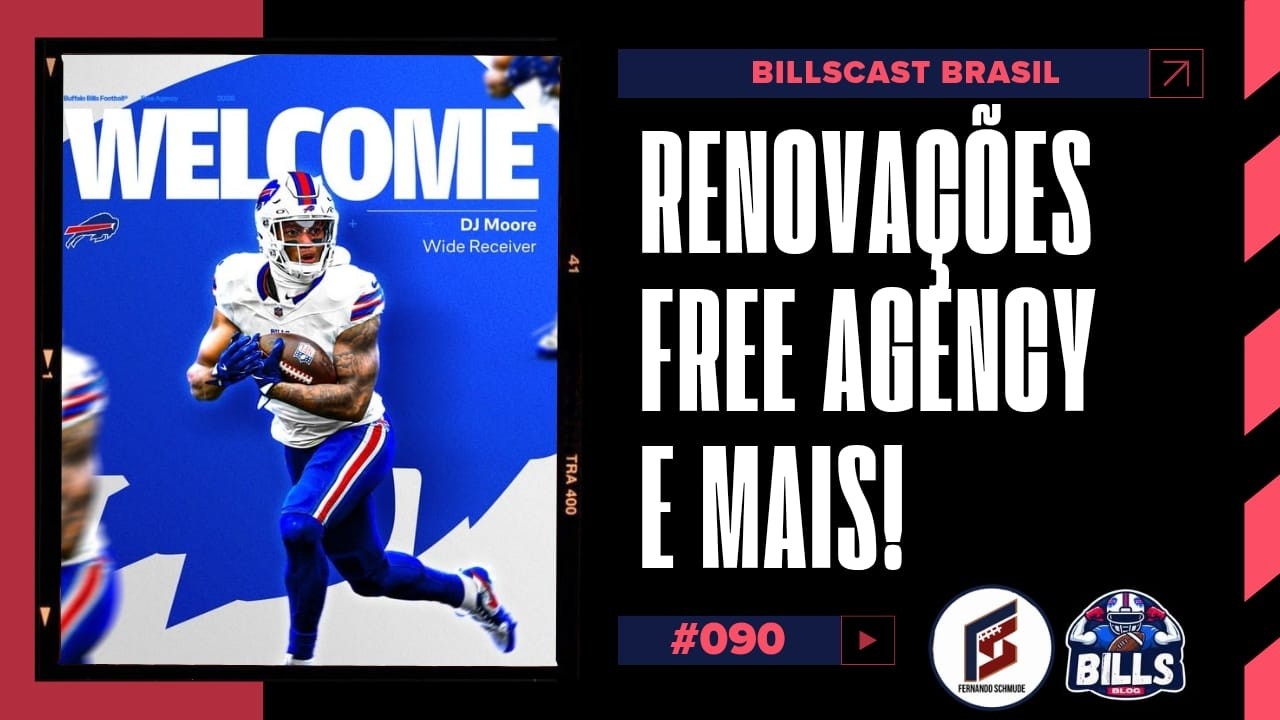 BillsCast Brasil #90 no canal do Fernando Schmude [episódio gravado]