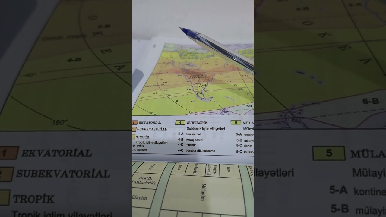 Coğrafiya sınaqlar toplusu.Səh 60-65.