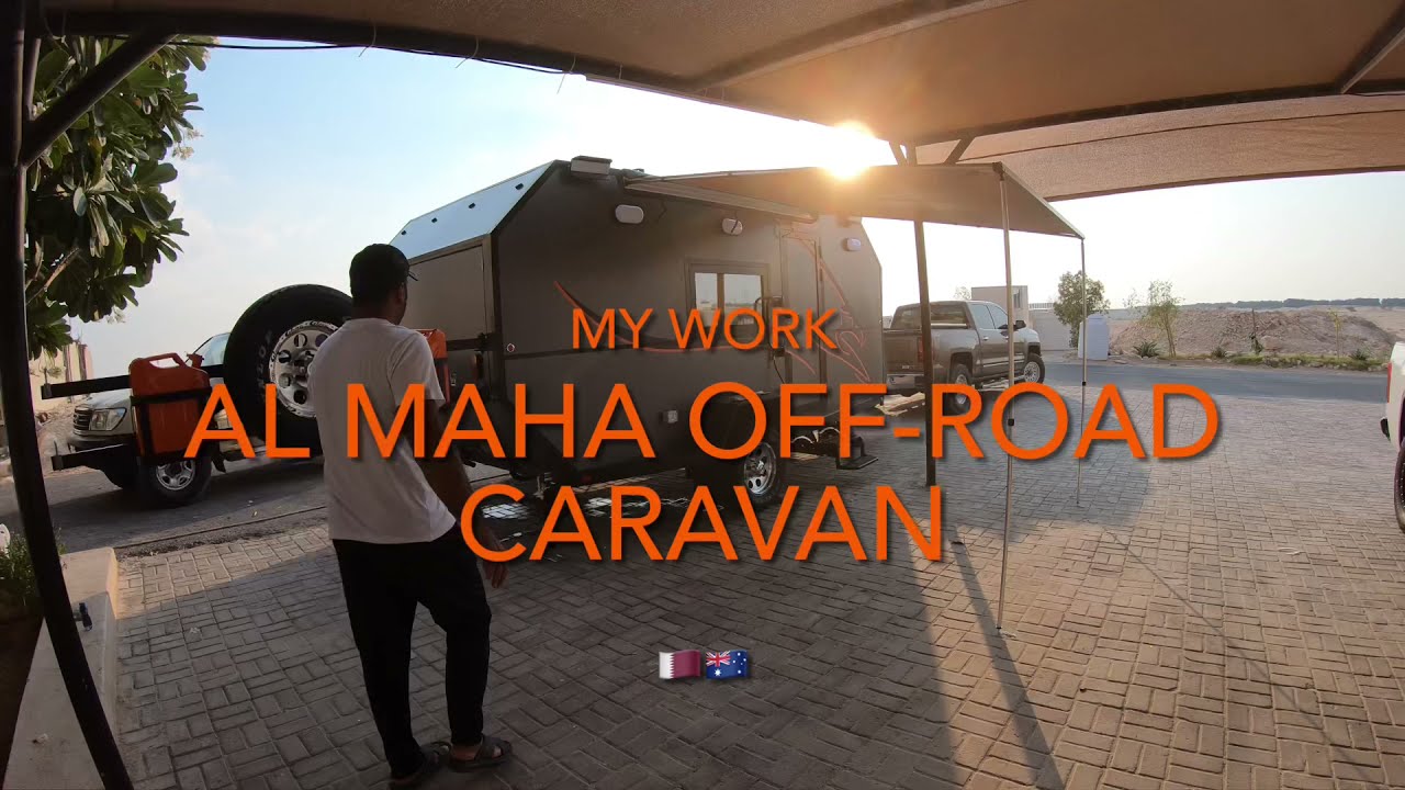 صنع كرفان اوف رود قطري الصنع ALMAHA caravan