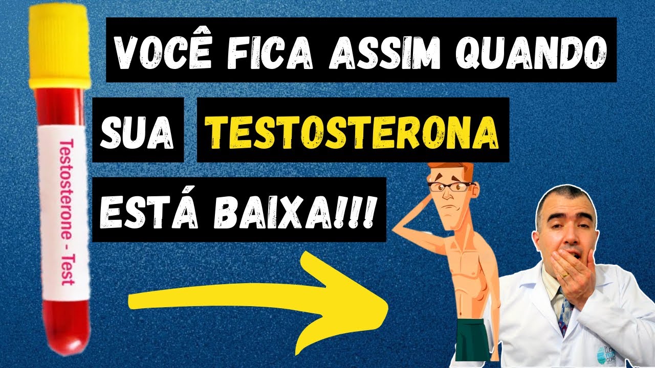 Testosterona baixa: Quais s&atilde;o seus principais sintomas?