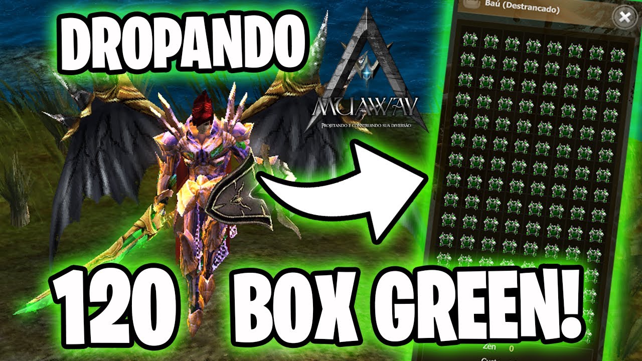 MuAway - DROPANDO 1 BAÚ DE BOX REWARD (GREEN) - DESSA VEZ DEU BOM?