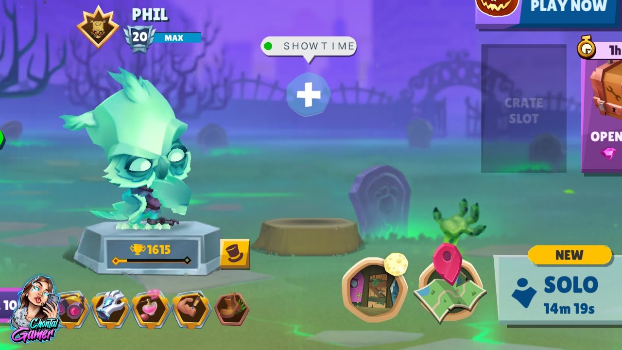 Zooba Phil Solo, максимальный уровень 20, игровой процесс