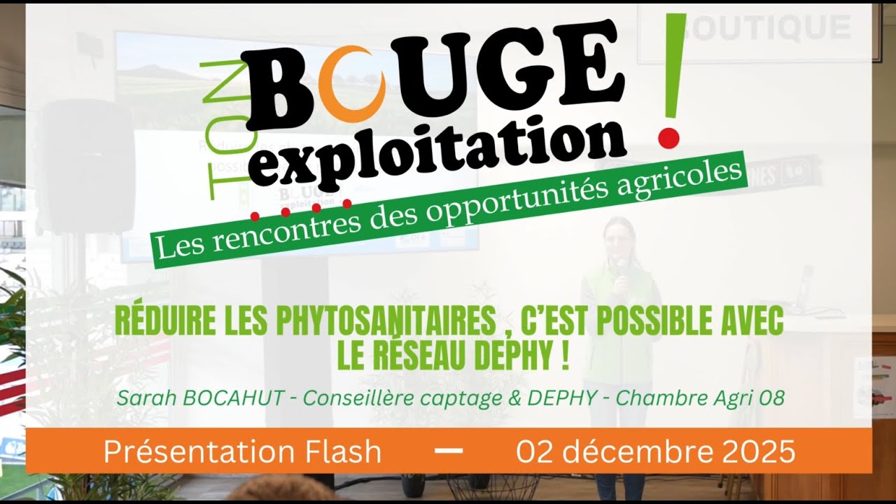 Réduire les phytosanitaires, c'est possible avec le réseau DEPHY !