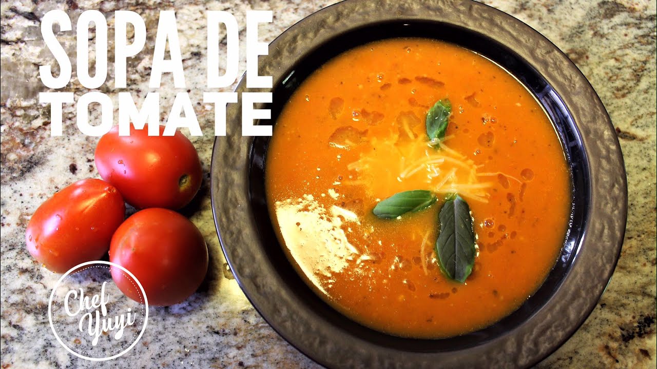 SOPA DE TOMATE | Chef Yuyi