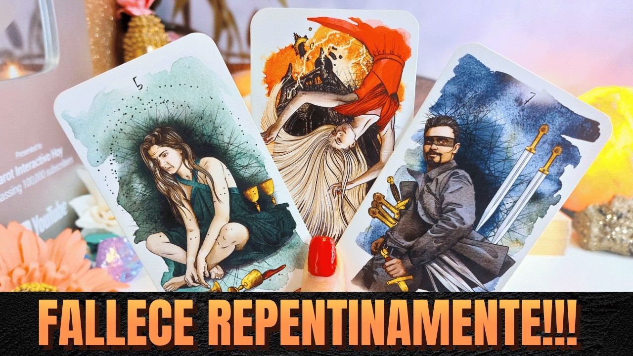 LA VIDENTE🔮TE PREDICE EL FALLECIMIENTO⚰️DE ALGUIEN QUE TE HIZO DAÑO