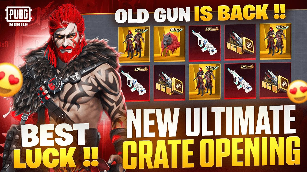 😱BEST LUCK NEW WOLF ULTIMATE SPIN CRATE OPENING