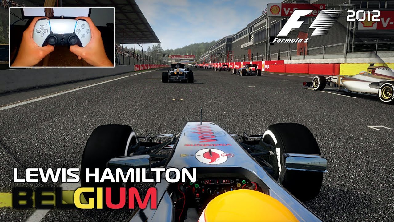 Lewis Hamilton McLaren MP4-27 | F1 2012 Belgian Grand Prix 100% | Racing with Gyroscope