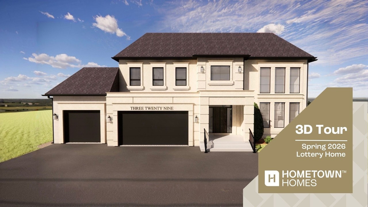 Spring 2026 Hospital Home Lottery Showhome 3D Tour | Hometown Homes
